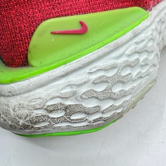 NIKE ZoomX Invincible Run Flykite 2 Siren Red Green Strike Running Shoes - Picture 10 of 11